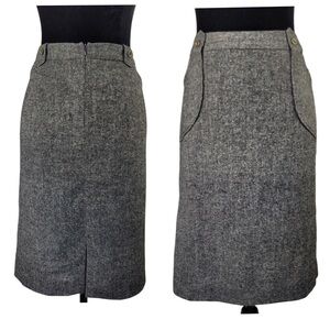 Atelier Woman’s pencil skirt career classic wool blend size 10